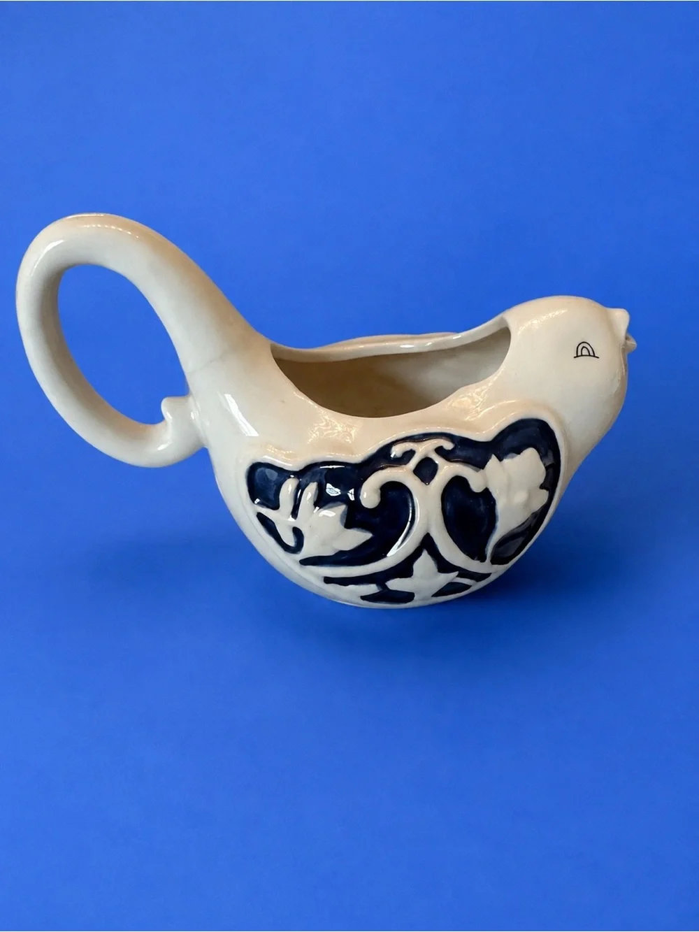 Cracker Barrel Creamer Stoneware “Bird For One” NWT COUNTRY KITCHEN STYLE 💙🩵💙